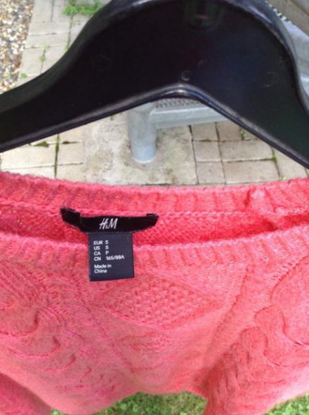Pullover pink rosa