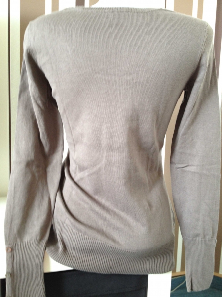 Edc by Esprit Strickpullover Braun Taupe Gr M