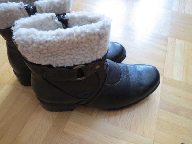 Stiefeletten, Gr.37, braun