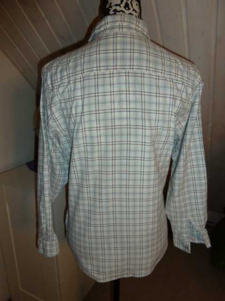 Bluse / Hemd, kariert Karo, Grösse 36 / 38