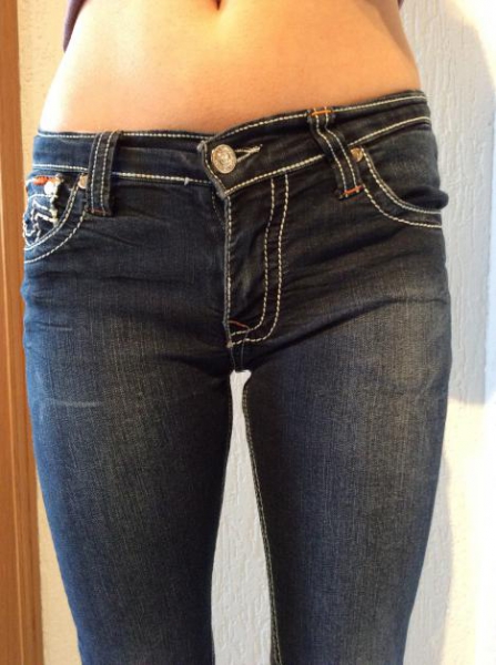 True Religion Brand Jeans Grösse 146-152 blau