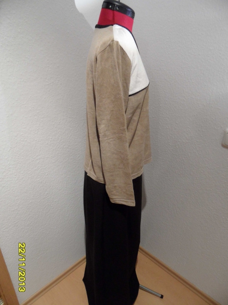 Pullover von Orsay in ocka braun und crème Größe M