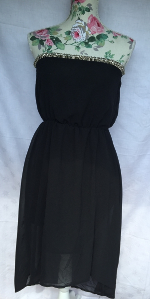 Schwarzes Abendkleid