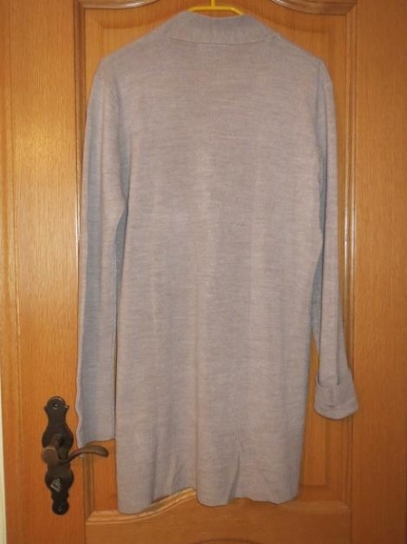 Longstrickjacke, beige, sehr schön