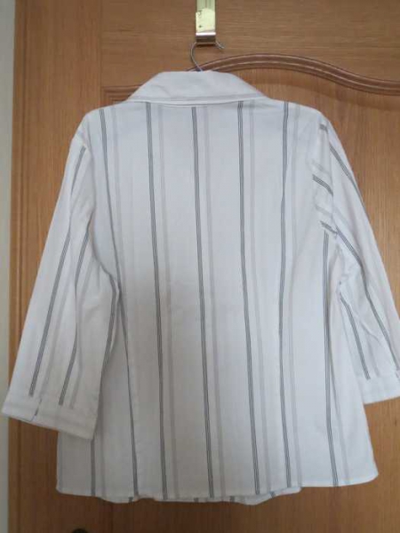 Bluse, gestreift, 3/4 Arm