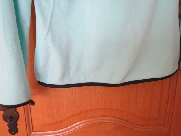 Sweatshirt,Fleece,türkis,Langarm