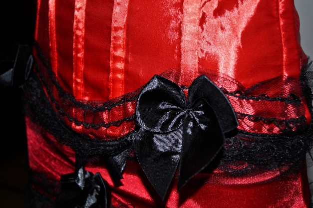 NEU: Sexy Vollbrustkorsett + Minirock / Burlesque
