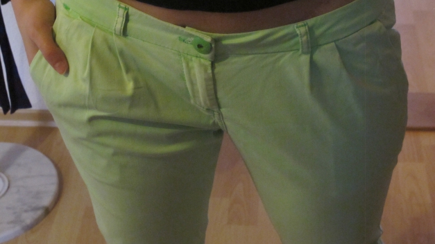 grüne Chino von Cipo & Baxx