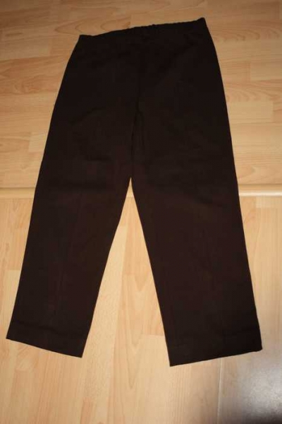 Braune Business Stoffhose, Gr. 24, XL