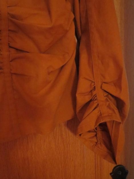 Bluse, terra, neu