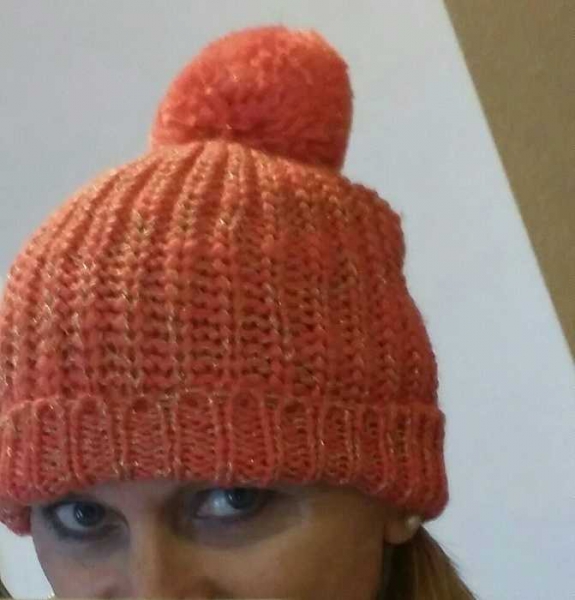 Schöne warme strickt Mütze Neu