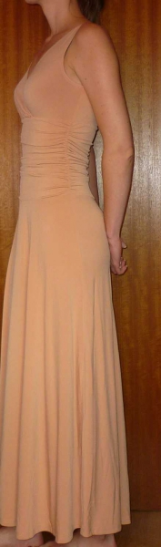 Abendkleid Apricot