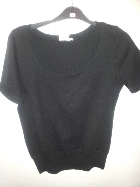 schwarzes Shirt, Original DDR von mülana VEB, Gr, 38 sehr gut erhalten!