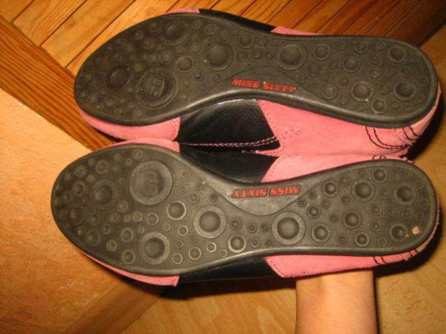 VINTAGE MISS SIXTY 60 SPORTSCHUHE Sneaker LEDER Halbschuhe wie Barfußschuhe 37,5 38 