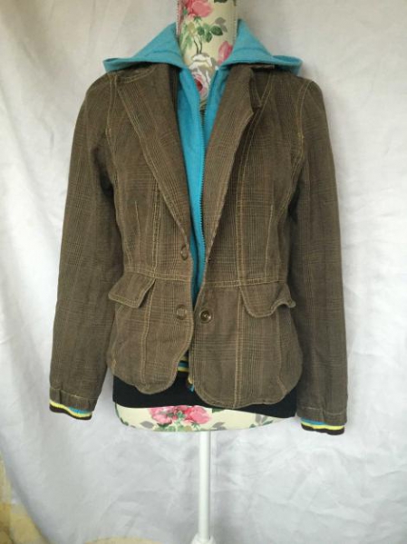 Vintage Jacke mit Schriftzug