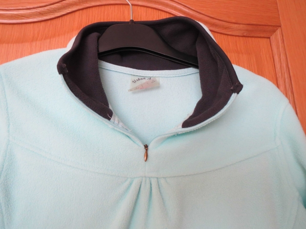 Sweatshirt,Fleece,türkis,Langarm