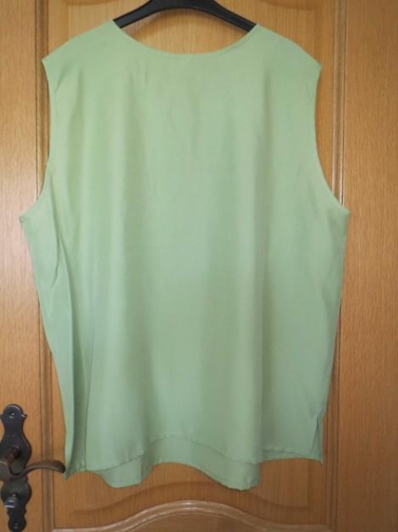Sommertop, Gr.50/XL, grün, neu