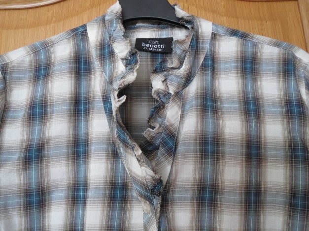 Bluse,kariert,neu,Langarm