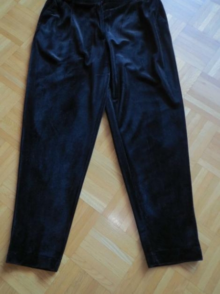Hose,schwarz,Samt