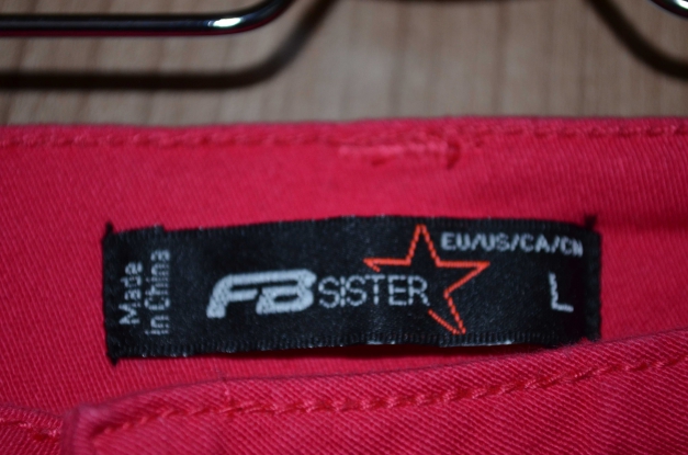 Pinke Röhrenhose