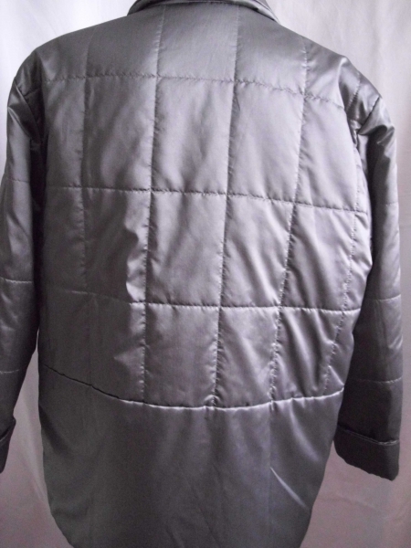 Damen Steppjacke Metallicgrau Gr. 44 NEU
