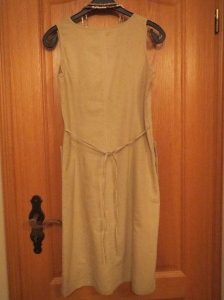 Sommerkleid,Leinen,neu