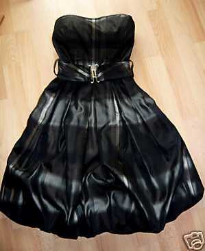 Zara Cocktailkleid Bandeau Kleid XS = 34 sehr edel