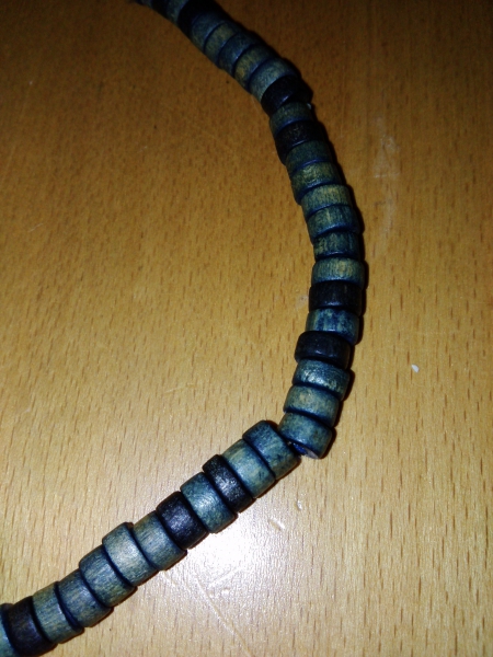 Kette blaugrün