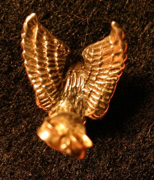 Detailverliebte silberne Adler-Ohrstecker Vogel Tier