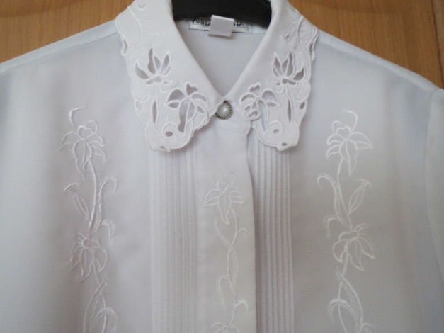 Bluse,Langarm,weiß,sehr schick