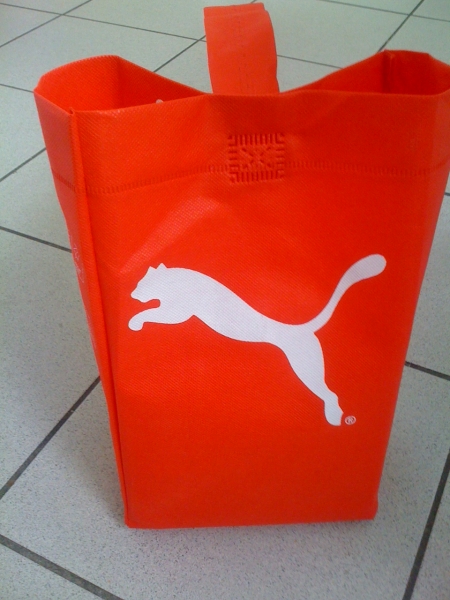 Puma Schuh Bag rot