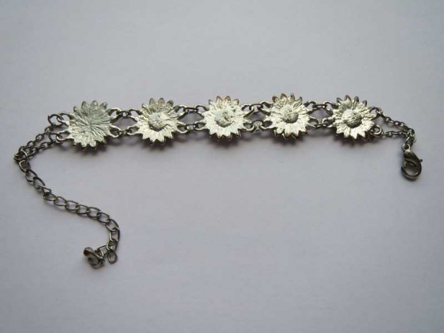 Armband, Modeschmuck in silber, 16 cm - 22 cm lang