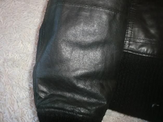 Lederjacke schwarz ECHTES leder