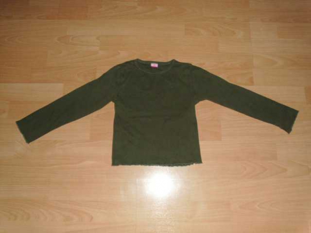 Langarmshirt von Tik & Tak, olive, Gr. 110