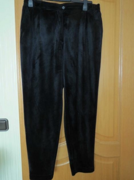 Hose,schwarz,Samt