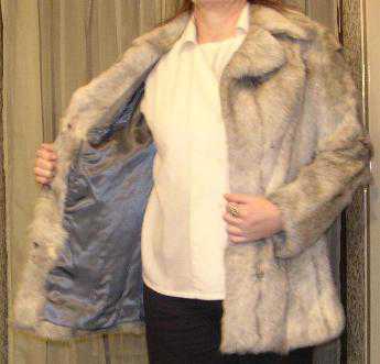 Pelzjacke old Fashion