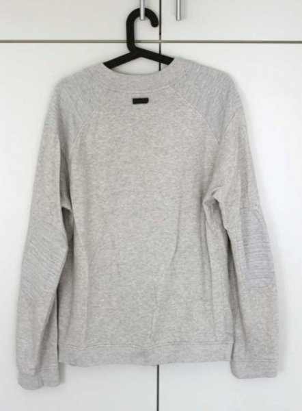 JC Rags Herren Jacke Sweater Sweatshirt Hoodie grau-beige Gr. XL wie L