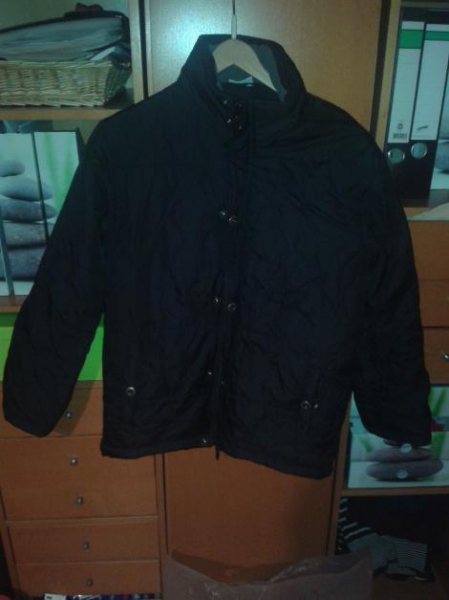 Schöne schwarze übergangsjacke