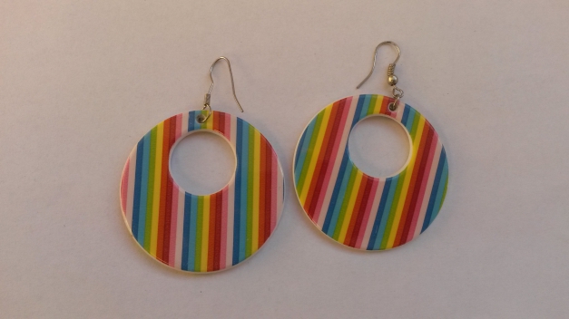 bunte Ohrringe