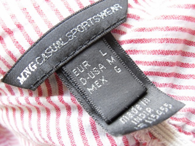 Bluse kurzarm Mango 