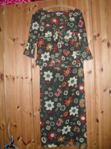 2teiliges Maxikleid