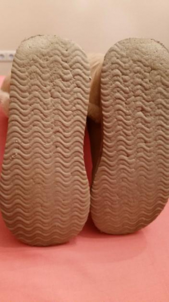 Cremefarbene Snowboots/Winterstiefel von Graceland