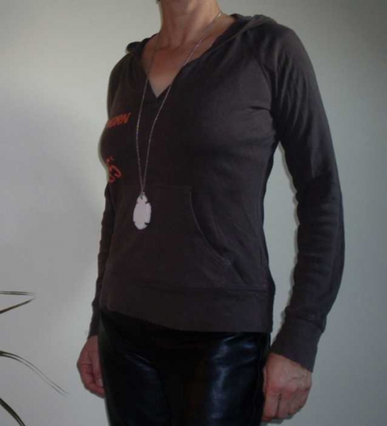 brauner kapuzenpulli ONLY