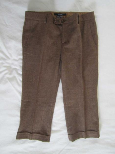 20er Tweedhose - Dreiviertelhose - Gold Braun - Zara