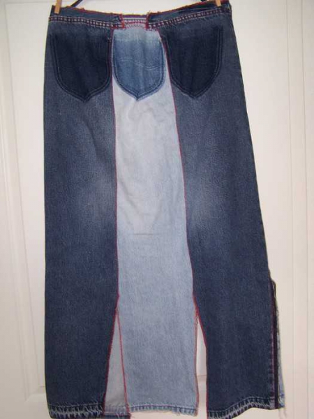 Jeansrock Gr.40/42, Einzelstück