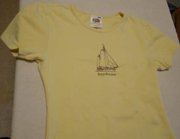 T-Shirt Crop Top gelb Gr.XS/S Suydersee