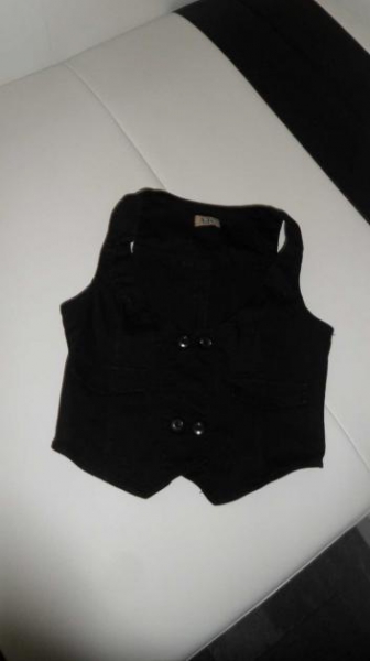 Schwarze Arizona - Weste - 38 -