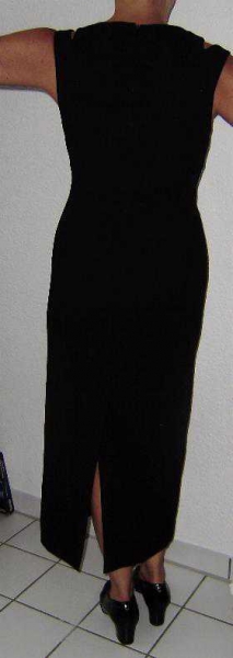 Wunderschönes elegantes schwarzes Business Kleid Gr. 38