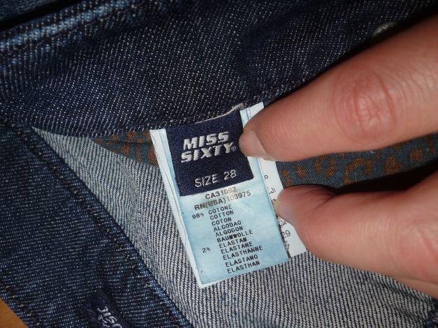 Miss Sixty Jeans, Damenjeans, Damenhose, Hose Gr.28; MUSIC TROUSERS 30