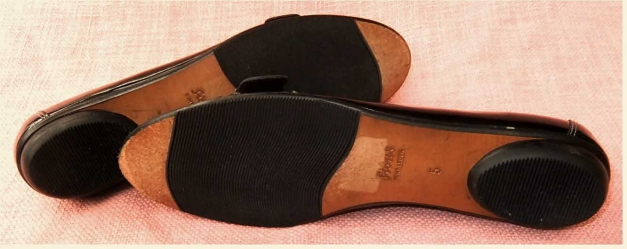 Wie neu - Sioux Lackleder Pumps - 100 % Leder - rabenschwarz - Größe 5 ( 38 )